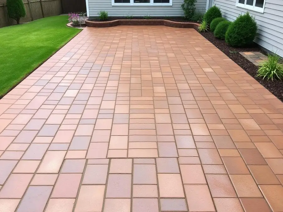 Paver Patio Refresh after